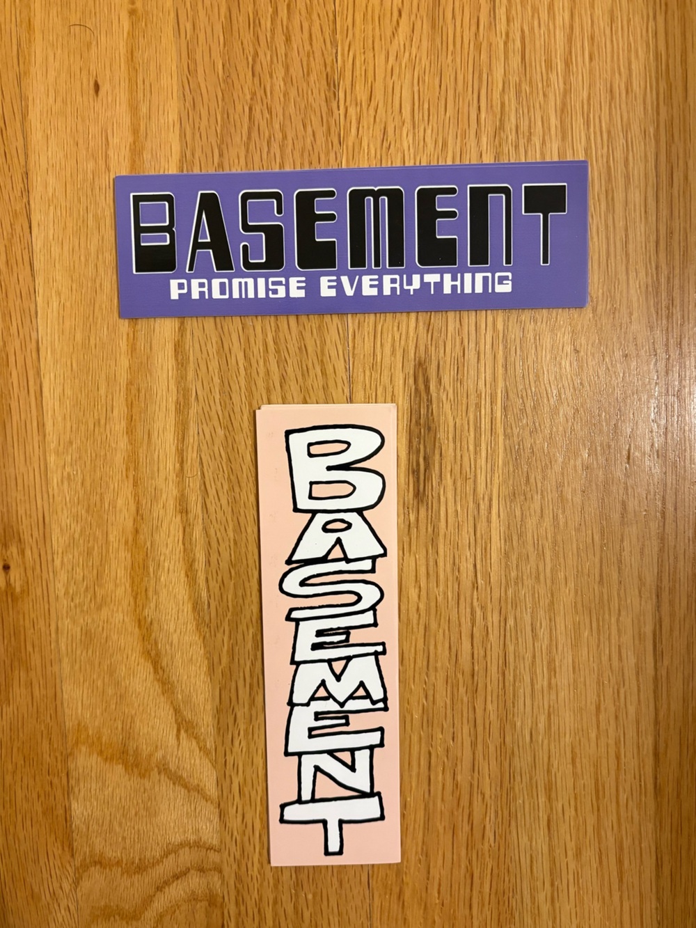 Basement band 2 sticker bundle